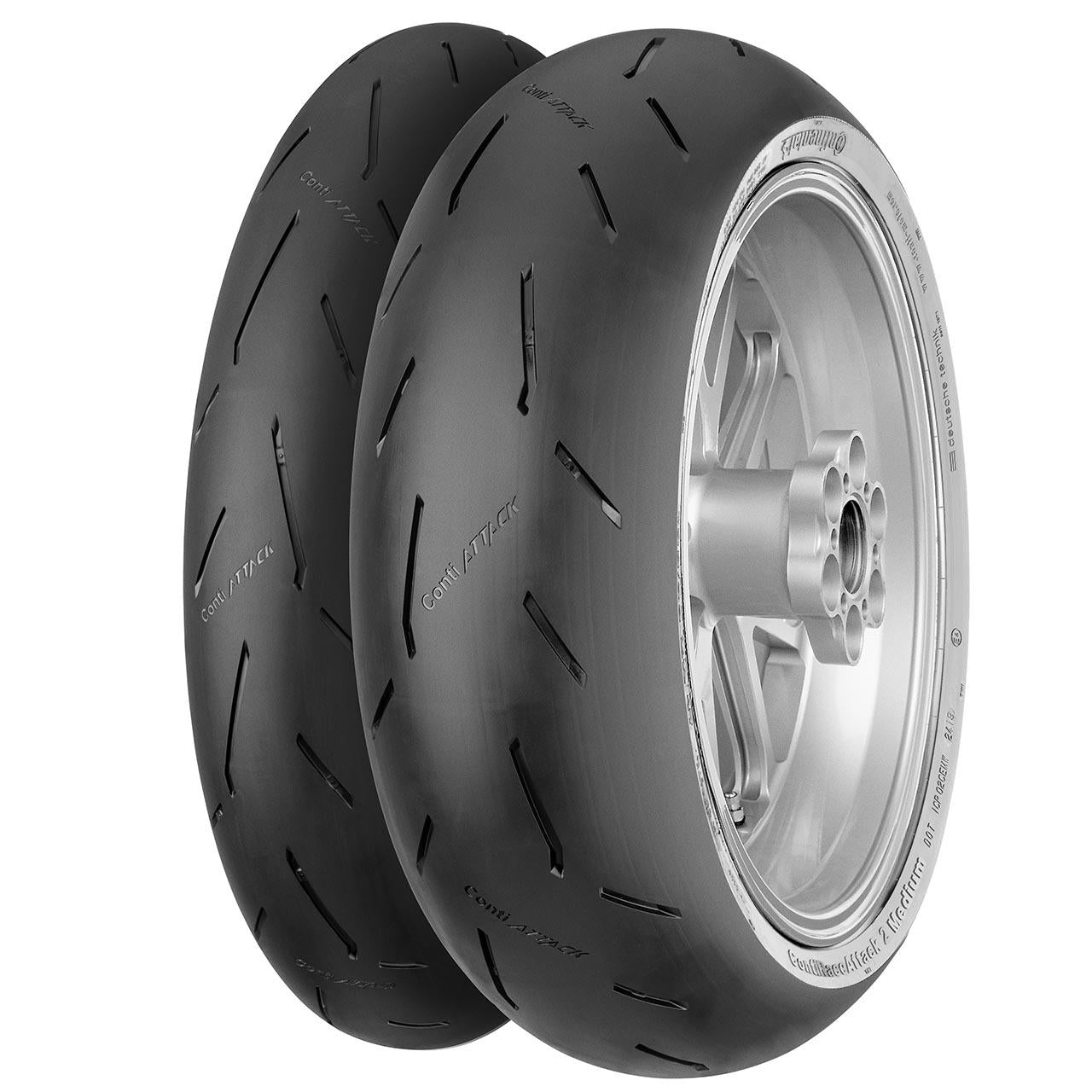CONTINENTAL CONTIRACEATTACK 2 SOFT FRONT 120/70 R17 58W TL MOTO RACING