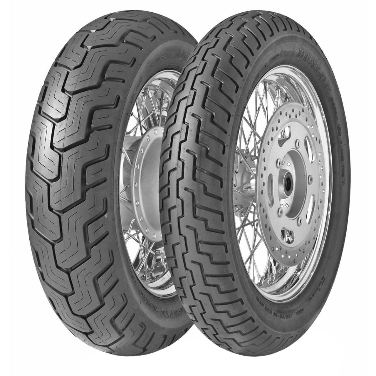 DUNLOP D 404 F 100/90 -19 57H TL MOTO CRUISER