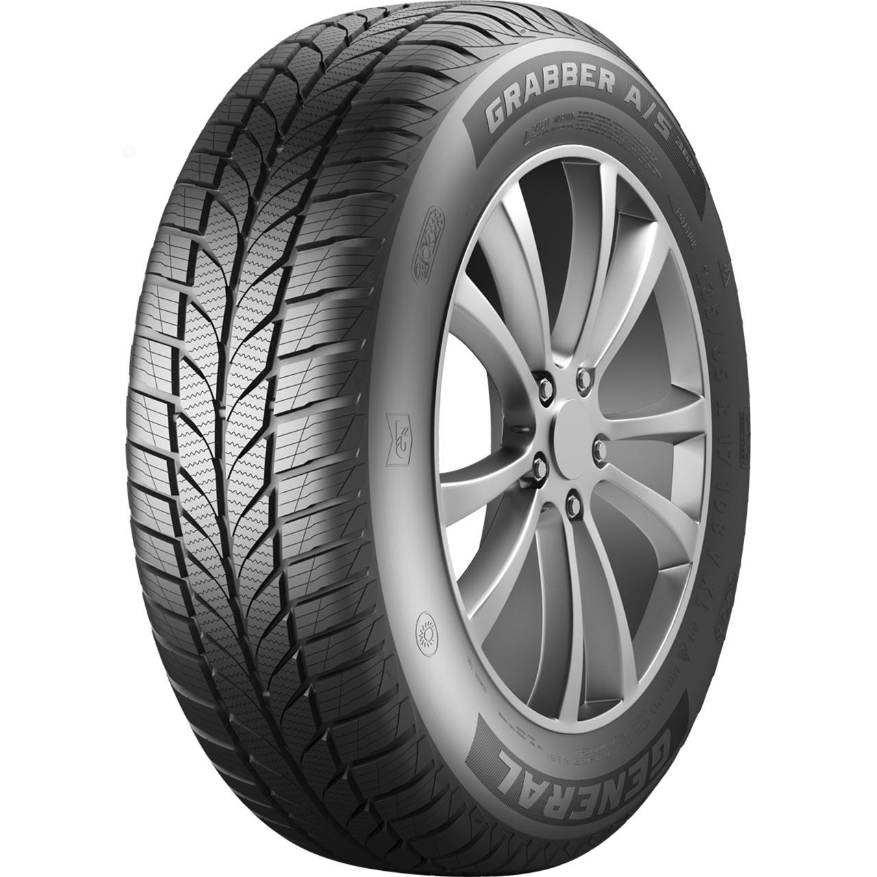 GENERAL TIRE GRABBER AS 365 XL 255/50 R19 107V TL M+S 3PMSF 4X4 SUV CROSSOVER 4 STAGIONI
