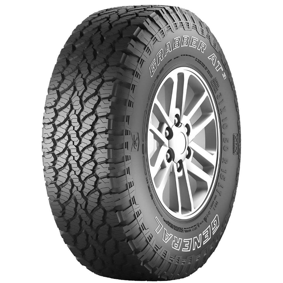 GENERAL TIRE GRABBER AT3 XL 265/45 R21 108H TL M+S 3PMSF 4X4 SUV CROSSOVER PER TUTTI I TERRENI