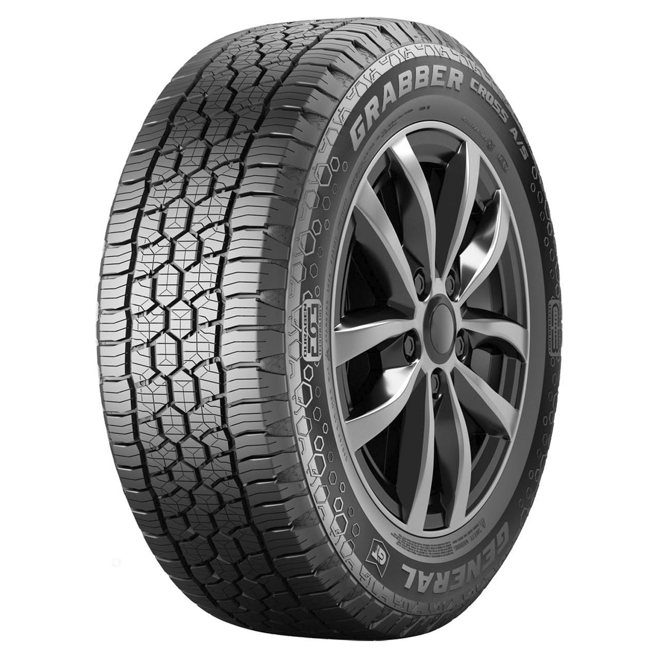 GENERAL TIRE GRABBER CROSS AS 225/55 R19 99V TL M+S 3PMSF 4X4 SUV CROSSOVER 4 STAGIONI
