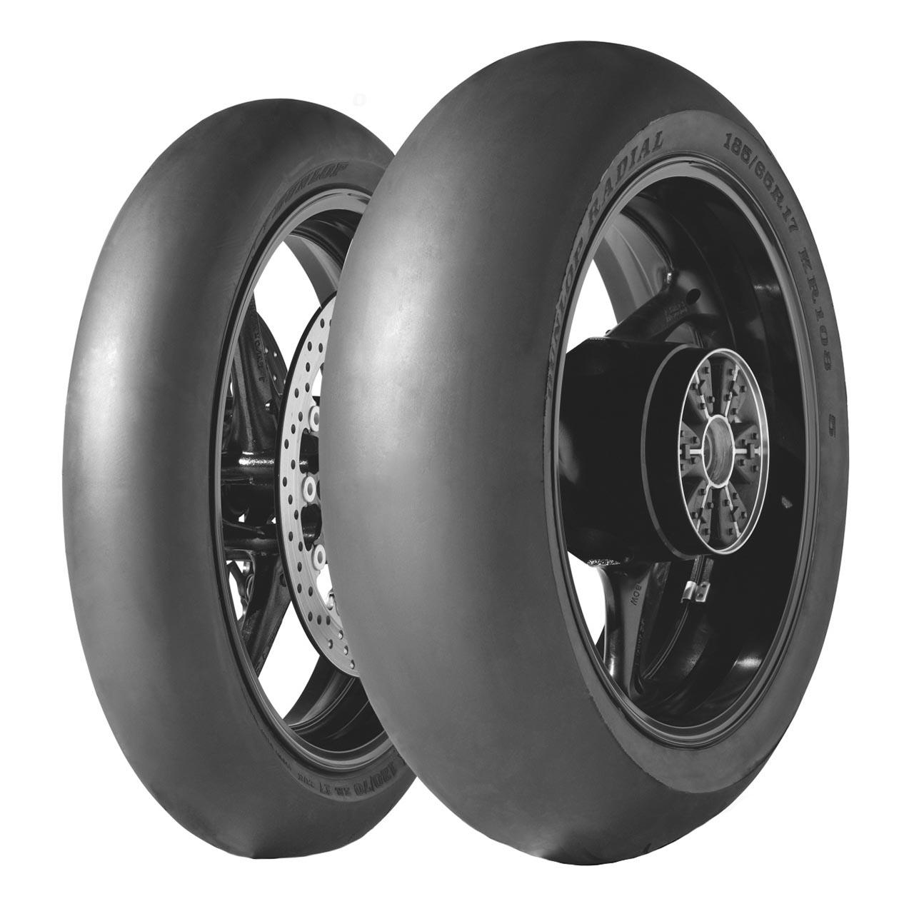 DUNLOP KR 106 MS3 RACE (343) NHS FRONT 120/70 R17 TL MOTO RACING