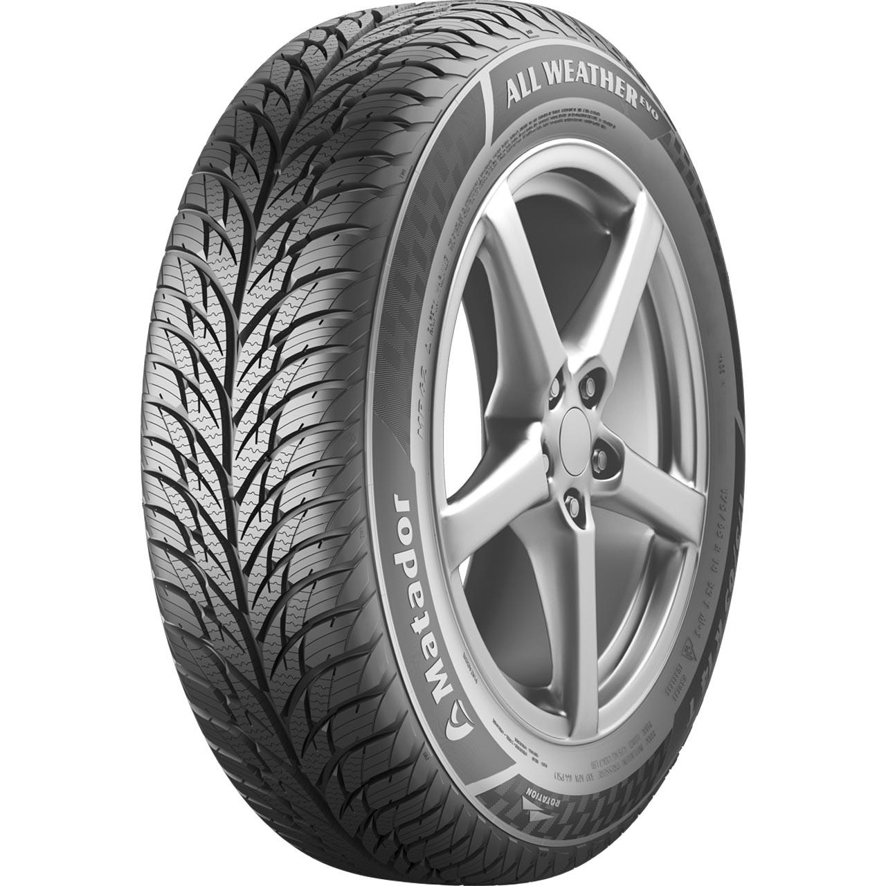 MATADOR MP 62 ALL WEATHER EVO 205/55 R16 91H TL M+S 3PMSF AUTO 4 STAGIONI