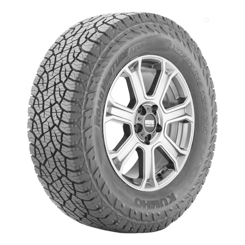 KUMHO ROAD VENTURE AT52 255/65 R17 110T TL M+S 3PMSF 4X4 SUV CROSSOVER PER TUTTI I TERRENI