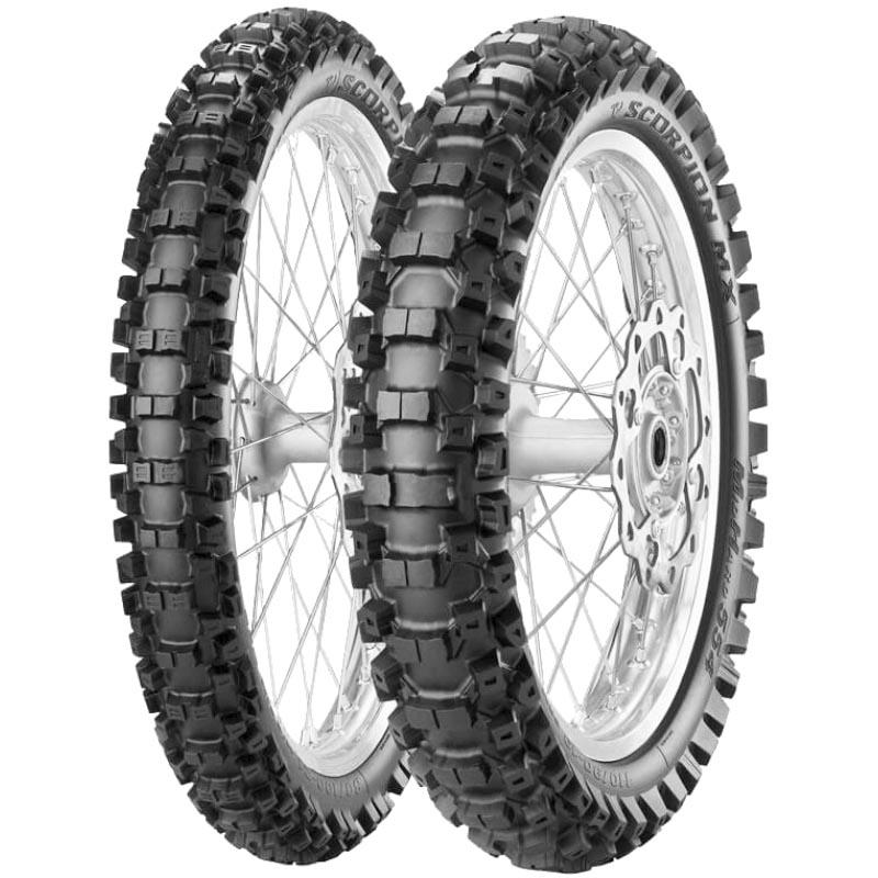 PIRELLI SCORPION MX MID SOFT MST FRONT STADIUM 80/100 -21 51M TT MOTO CROSS