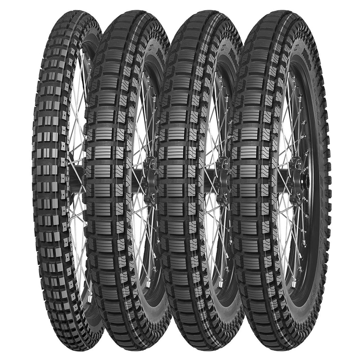 MITAS SPEEDWAY SOFT 2X GREEN REAR NHS 3.75/ -19 61P TT MOTO SPEEDWAY