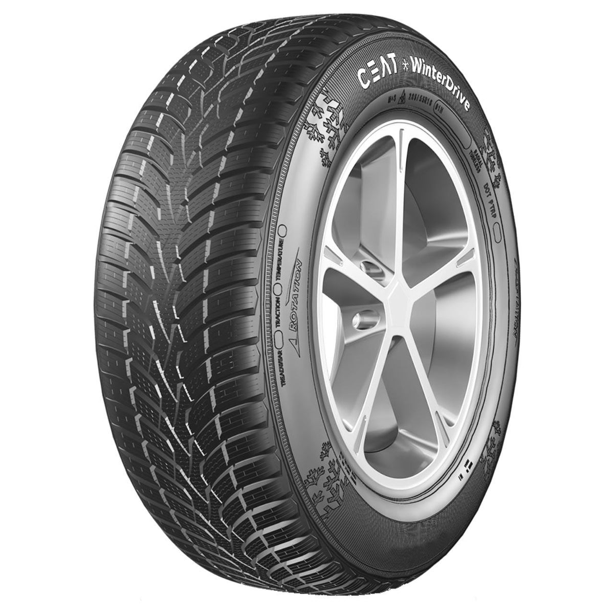 CEAT WINTERDRIVE 205/60 R15 91H TL M+S 3PMSF AUTO INVERNALE